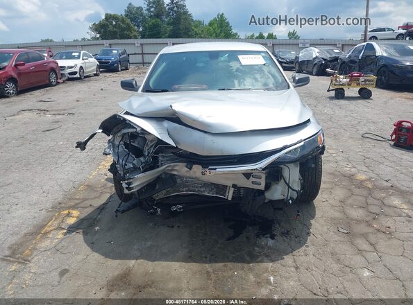 1G1ZC5ST8NF137638 2022 CHEVROLET MALIBU Silver Widok zestawu wskaźników