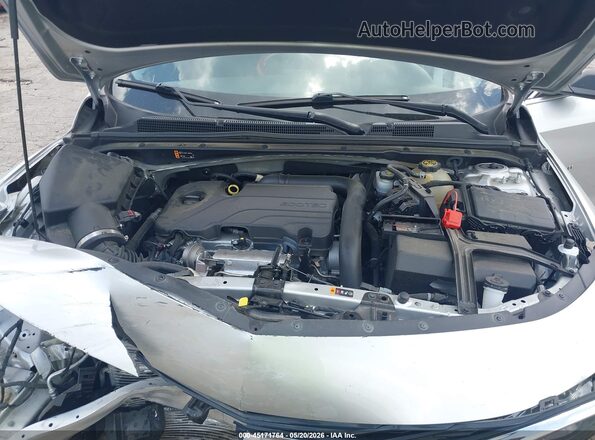 1G1ZC5ST8NF137638 2022 CHEVROLET MALIBU Silver Widok z tyłu