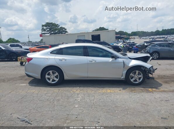1G1ZC5ST8NF137638 2022 CHEVROLET MALIBU Silver Widok wnętrza z tyłu