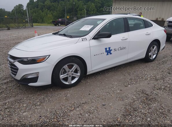1G1ZC5ST8NF166833 2022 CHEVROLET MALIBU White Передня ліва чверть