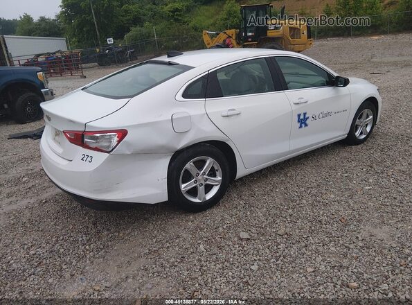1G1ZC5ST8NF166833 2022 CHEVROLET MALIBU White Задня права чверть