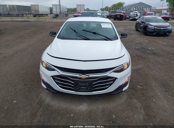 1G1ZC5ST8NF184099 2022 CHEVROLET MALIBU White ხელსაწყოთა პანელის ხედი