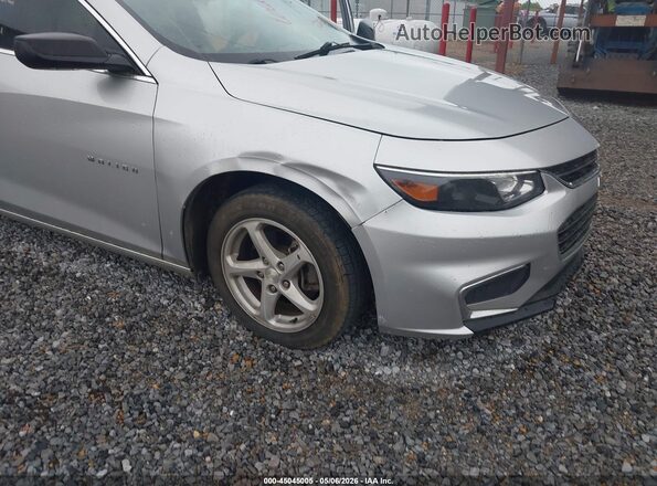 1G1ZC5ST9HF260031 2017 CHEVROLET MALIBU Silver 