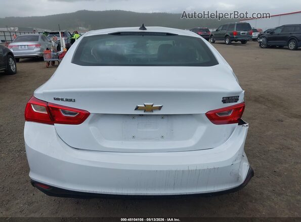 1G1ZC5ST9JF104576 2018 CHEVROLET MALIBU White 