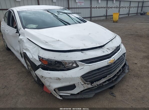 1G1ZC5ST9JF104576 2018 CHEVROLET MALIBU White 