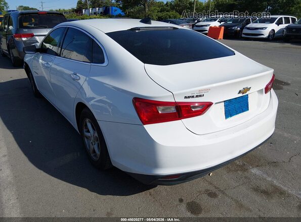 1G1ZC5ST9JF160940 2018 CHEVROLET MALIBU White Tył lewy