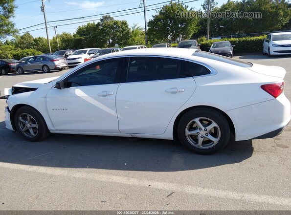 1G1ZC5ST9JF160940 2018 CHEVROLET MALIBU White Widok wnętrza 360 stopni