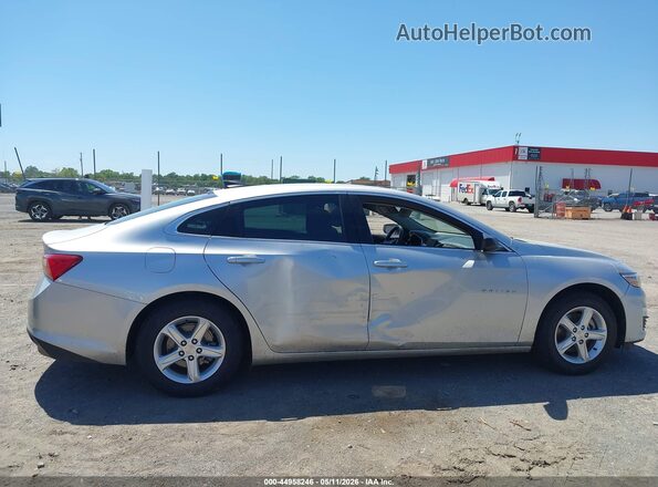 1G1ZC5ST9MF081966 2021 CHEVROLET MALIBU Серебряный Вид задней части салона