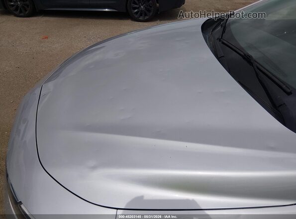 1G1ZC5STXKF188201 2019 CHEVROLET MALIBU Silver წინა ხედი