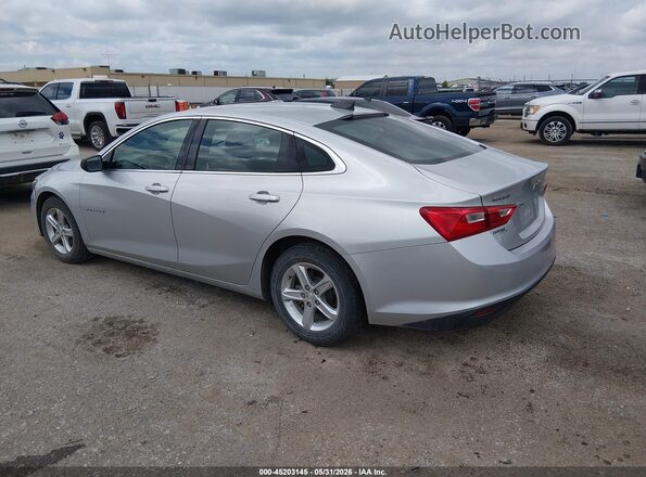 1G1ZC5STXKF188201 2019 CHEVROLET MALIBU Silver უკანა მარცხენა