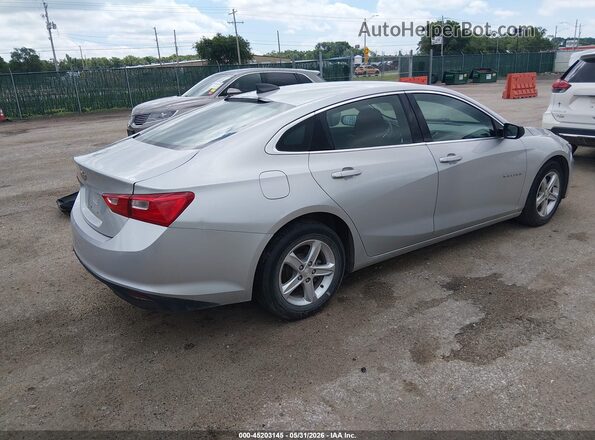 1G1ZC5STXKF188201 2019 CHEVROLET MALIBU Silver უკანა მარჯვენა