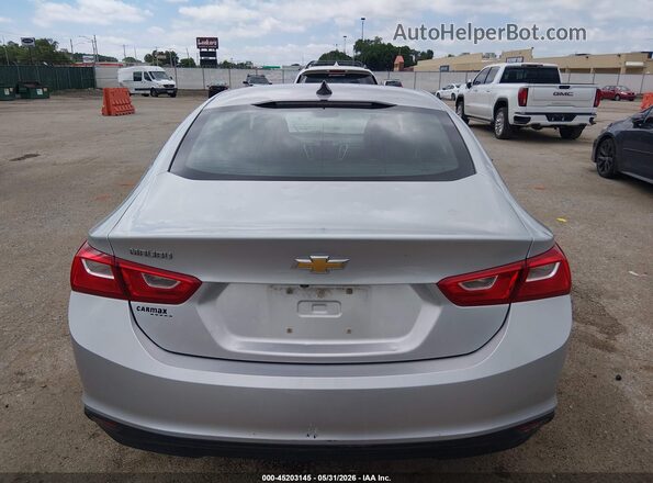 1G1ZC5STXKF188201 2019 CHEVROLET MALIBU Silver 