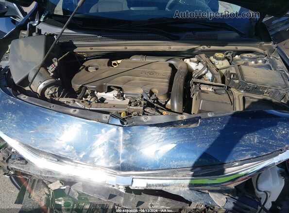 1G1ZD5ST0KF104075 2019 CHEVROLET MALIBU Blue Rear view