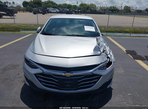 1G1ZD5ST0LF001580 2020 CHEVROLET MALIBU Silver ხელსაწყოთა პანელის ხედი