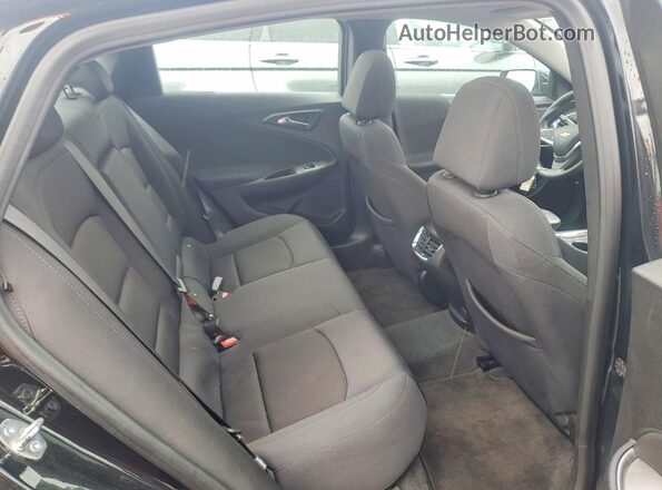 1G1ZD5ST0LF111447 2020 CHEVROLET MALIBU Black Вид задніх сидінь