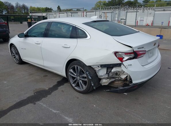 1G1ZD5ST0NF117901 2022 CHEVROLET MALIBU White Հետևի ձախ
