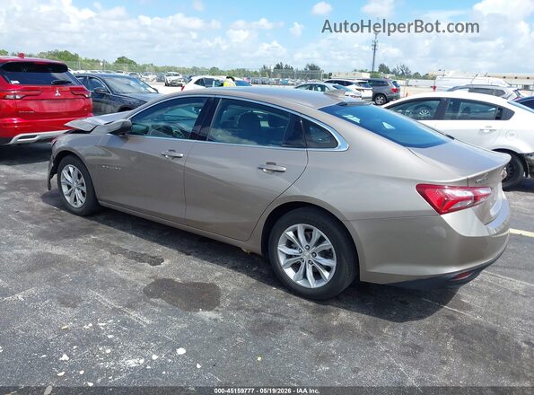 1G1ZD5ST0NF118465 2022 CHEVROLET MALIBU Beige Trasero izquierdo