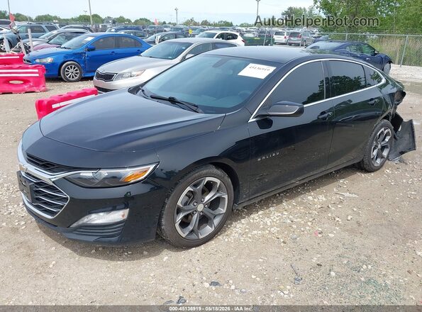 1G1ZD5ST0NF179623 2022 CHEVROLET MALIBU Black Przód lewy