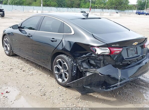 1G1ZD5ST0NF179623 2022 CHEVROLET MALIBU Black Tył lewy