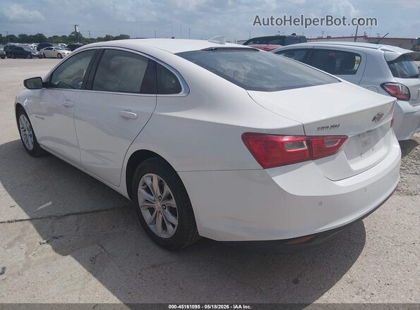 1G1ZD5ST0SF147220 2025 CHEVROLET MALIBU White Trasero izquierdo