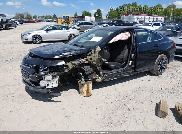 1G1ZD5ST1JF280602 2018 CHEVROLET MALIBU Black Przód lewy