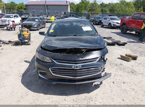 1G1ZD5ST1JF280602 2018 CHEVROLET MALIBU Black Widok wnętrza z tyłu