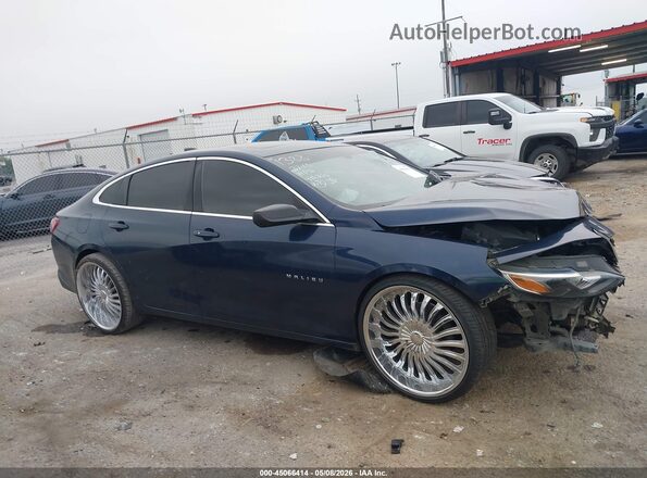 1G1ZD5ST1LF103745 2020 CHEVROLET MALIBU Синий Вид щитка приборов