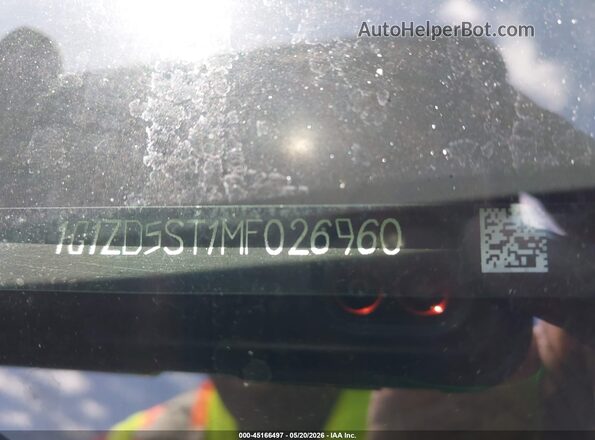 1G1ZD5ST1MF026960 2021 CHEVROLET MALIBU White Engine compartment view