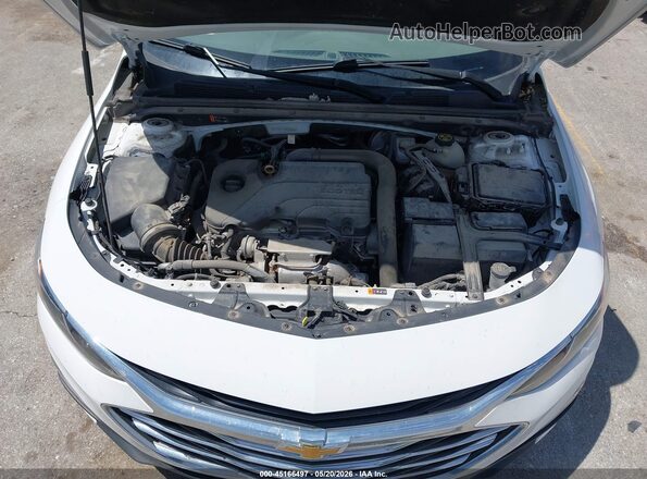 1G1ZD5ST1MF026960 2021 CHEVROLET MALIBU White Rear view