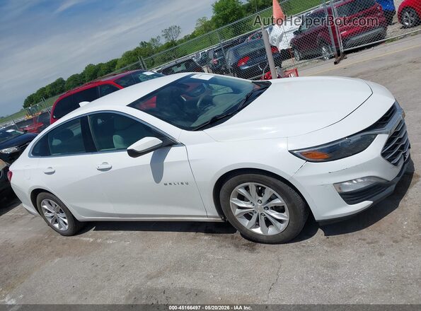 1G1ZD5ST1MF026960 2021 CHEVROLET MALIBU White Rear interior view