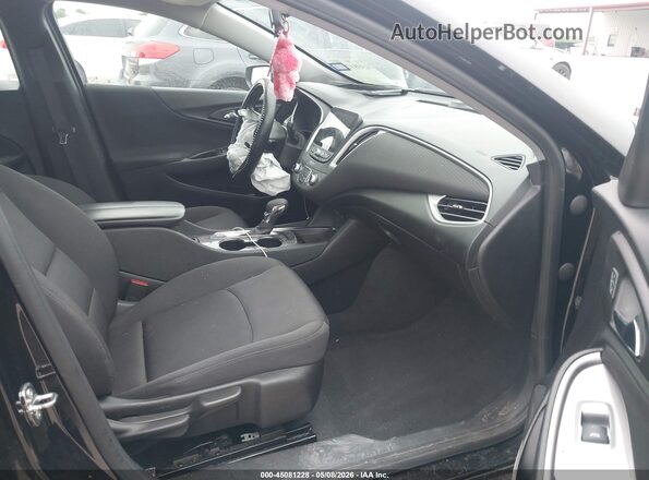 1G1ZD5ST1NF175676 2022 CHEVROLET MALIBU Black Front interior view