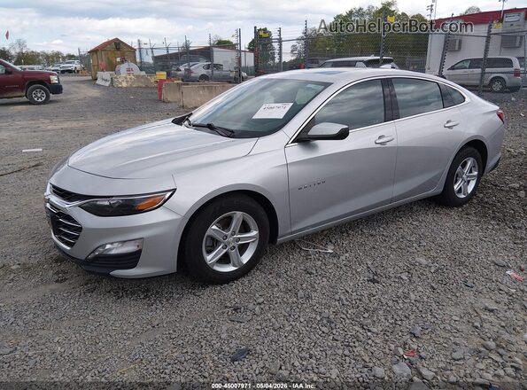 1G1ZD5ST1NF176360 2022 CHEVROLET MALIBU Silver 