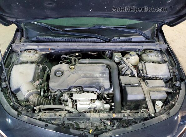 1G1ZD5ST2JF126237 2018 CHEVROLET MALIBU Black უკანა სალონის ხედი