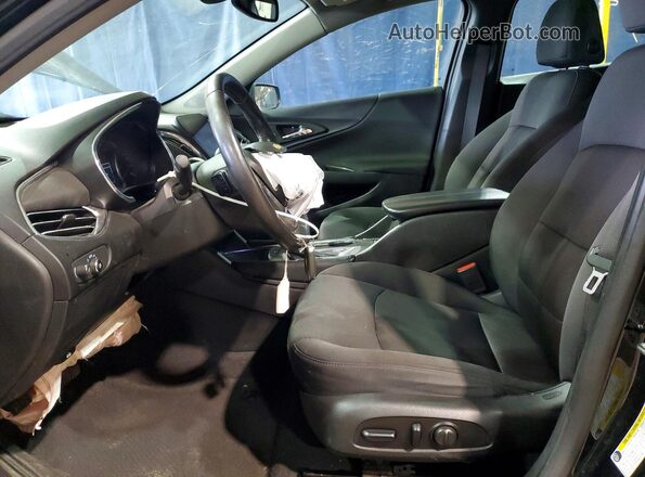 1G1ZD5ST2JF126237 2018 CHEVROLET MALIBU Black წინა სალონის ხედი