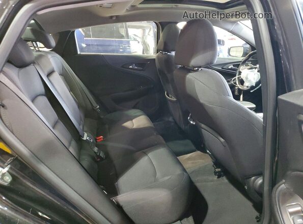 1G1ZD5ST2JF126237 2018 CHEVROLET MALIBU Black უკანა სავარძლების ხედი