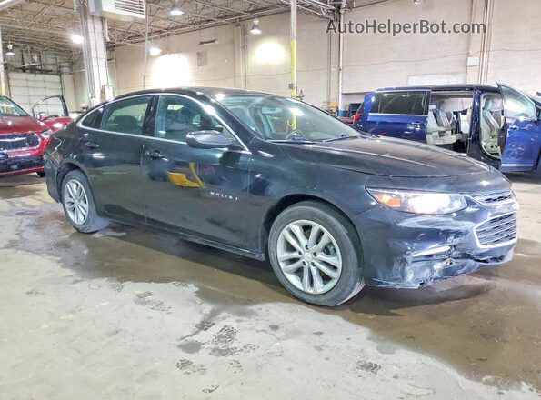 1G1ZD5ST2JF126237 2018 CHEVROLET MALIBU Black წინა მარჯვენა
