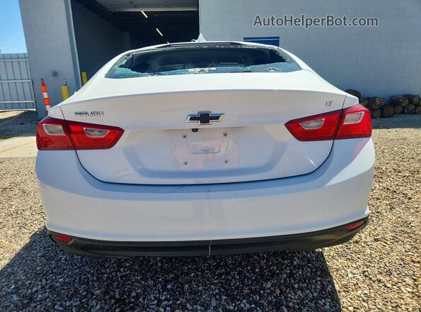 1G1ZD5ST2JF151283 2018 CHEVROLET MALIBU White Widok z tyłu