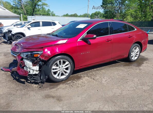 1G1ZD5ST2JF152871 2018 CHEVROLET MALIBU Burgundy Vista tres cuartos delantera izquierda