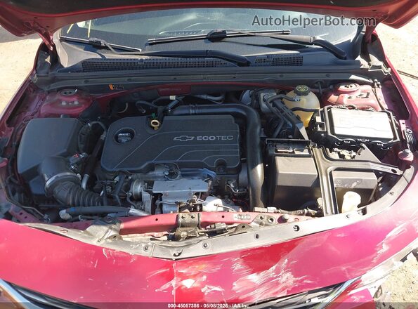 1G1ZD5ST2JF152871 2018 CHEVROLET MALIBU Burgundy Vista trasera