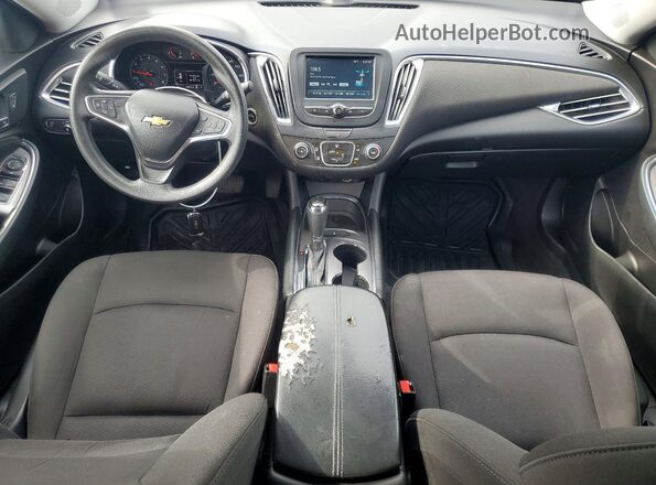 1G1ZD5ST2JF197955 2018 CHEVROLET MALIBU White Vista del salpicadero