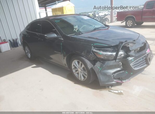 1G1ZD5ST2JF237466 2018 CHEVROLET MALIBU Gray Սալոնի հետևի տեսք