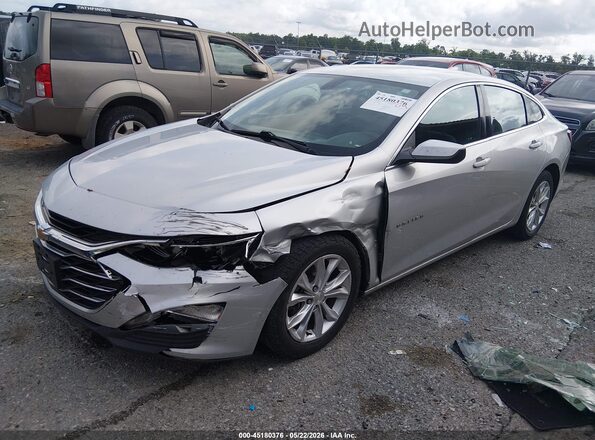 1G1ZD5ST2LF038128 2020 CHEVROLET MALIBU Серебряный Передняя левая четверть
