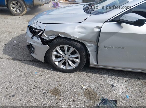 1G1ZD5ST2LF038128 2020 CHEVROLET MALIBU Серебряный Вид спереди