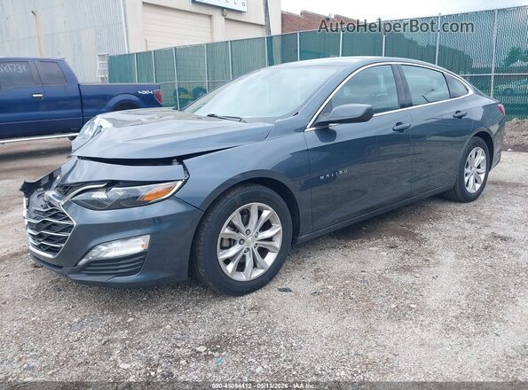 1G1ZD5ST2LF091816 2020 CHEVROLET MALIBU Gray Առջևի ձախ երեք քառորդ տեսարան