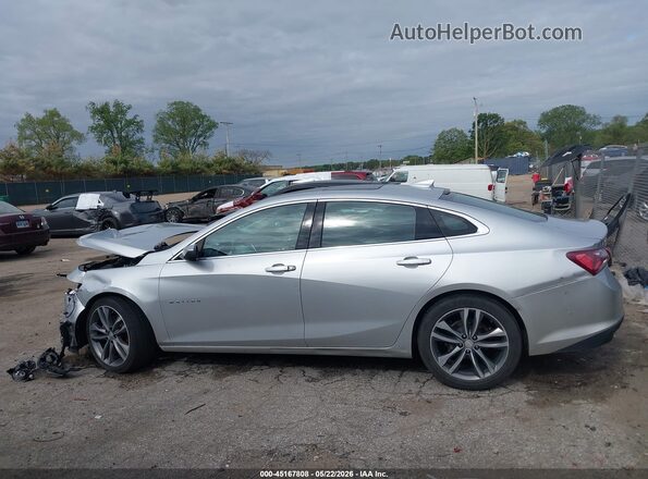 1G1ZD5ST2MF002327 2021 CHEVROLET MALIBU Silver 