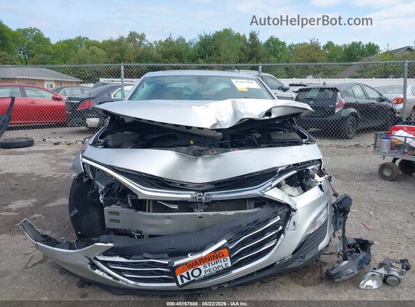 1G1ZD5ST2MF002327 2021 CHEVROLET MALIBU Silver Widok wnętrza z tyłu