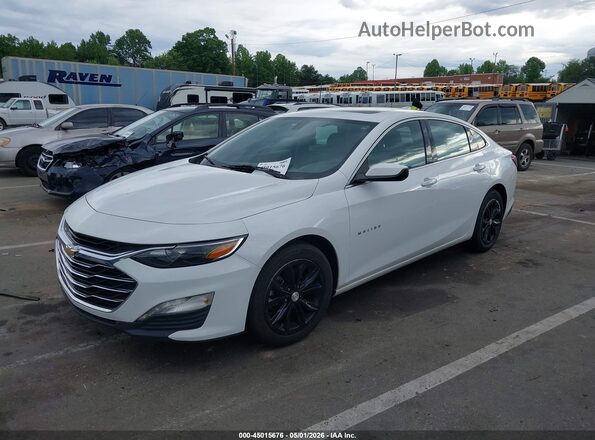 1G1ZD5ST2MF003087 2021 CHEVROLET MALIBU Белый Передняя левая четверть