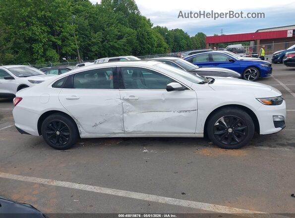 1G1ZD5ST2MF003087 2021 CHEVROLET MALIBU Белый Вид задней части салона