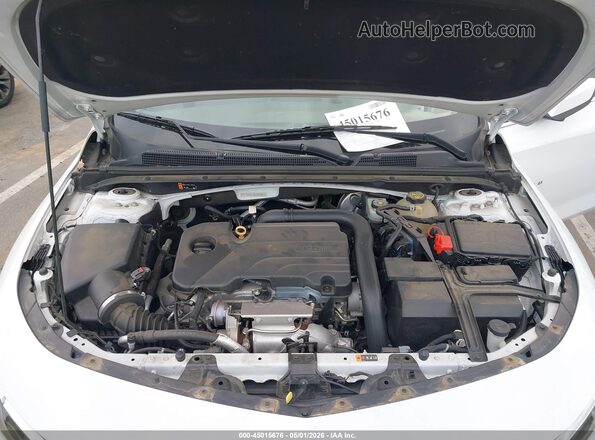 1G1ZD5ST2MF003087 2021 CHEVROLET MALIBU Белый Вид сзади