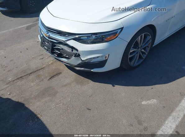 1G1ZD5ST2MF005115 2021 CHEVROLET MALIBU White Front view